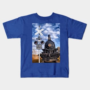 "Railroad Crossing" Kids T-Shirt